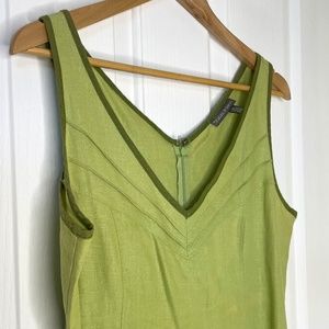 Summer V-Neck Linen Dress